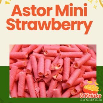Astor Mini Strawberry Toples 230gr