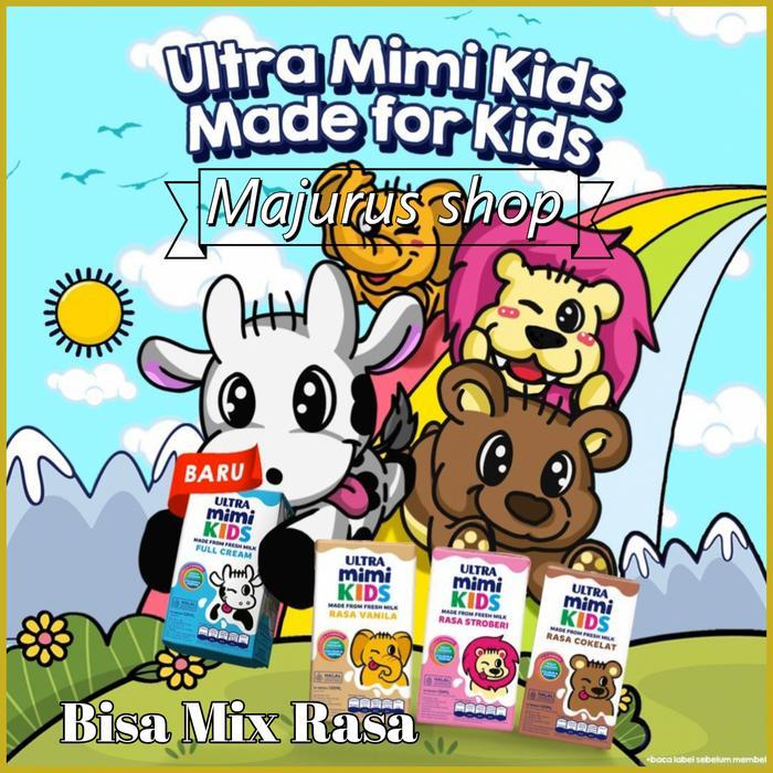 OJEK-Susu Ultra Mimi 125ml ultra Mimi kids 125 ml - Strawberry