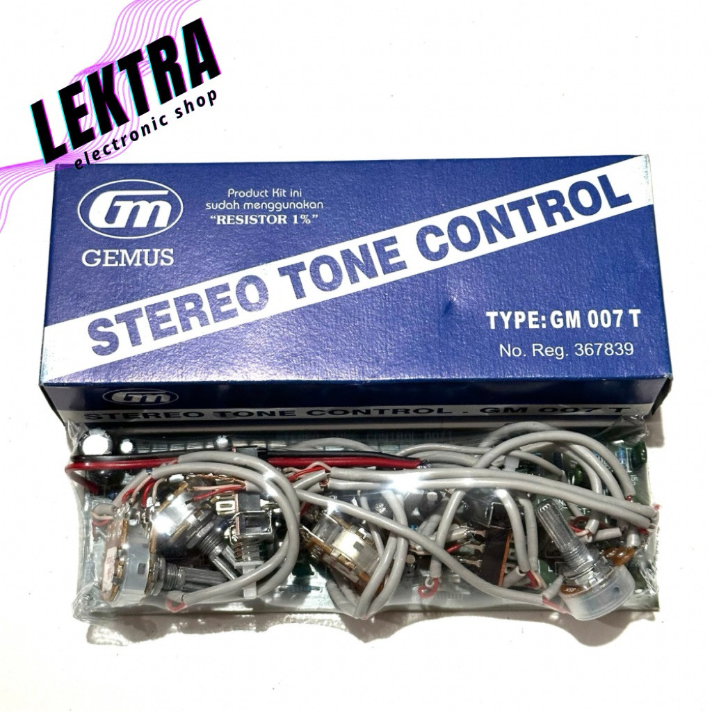Kit GM 007t Stereo Tone Control Resistor 1% GM007t 007 T