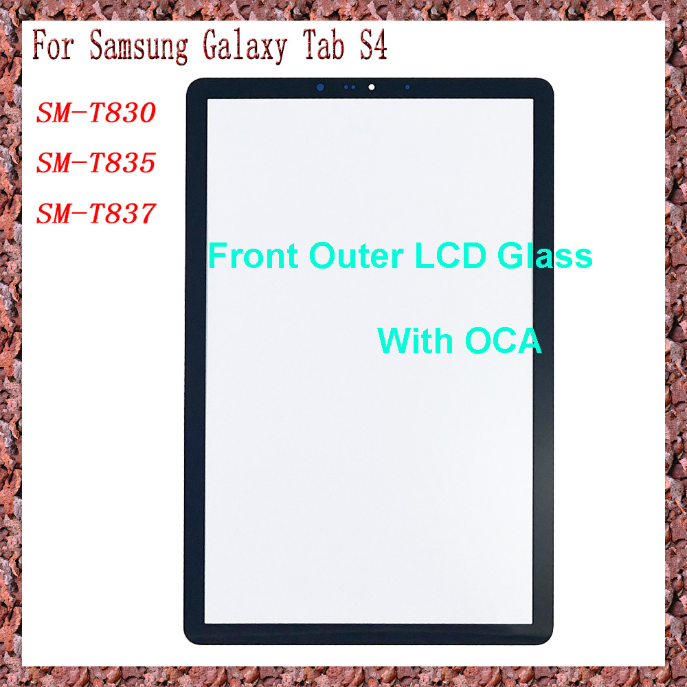 For Samsung Galaxy Tab S4 T830 T835 T837 SM-T830 SM-T837 SM-T835 Touch Screen Panel Tablet Front Out