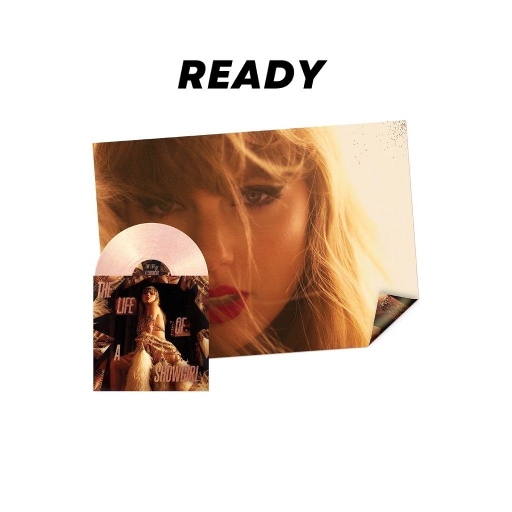 READY Taylor Swift - The Life of a Showgirl Vinyl (The Tiny Bubbles in Champagne) (Baby, That's Show
