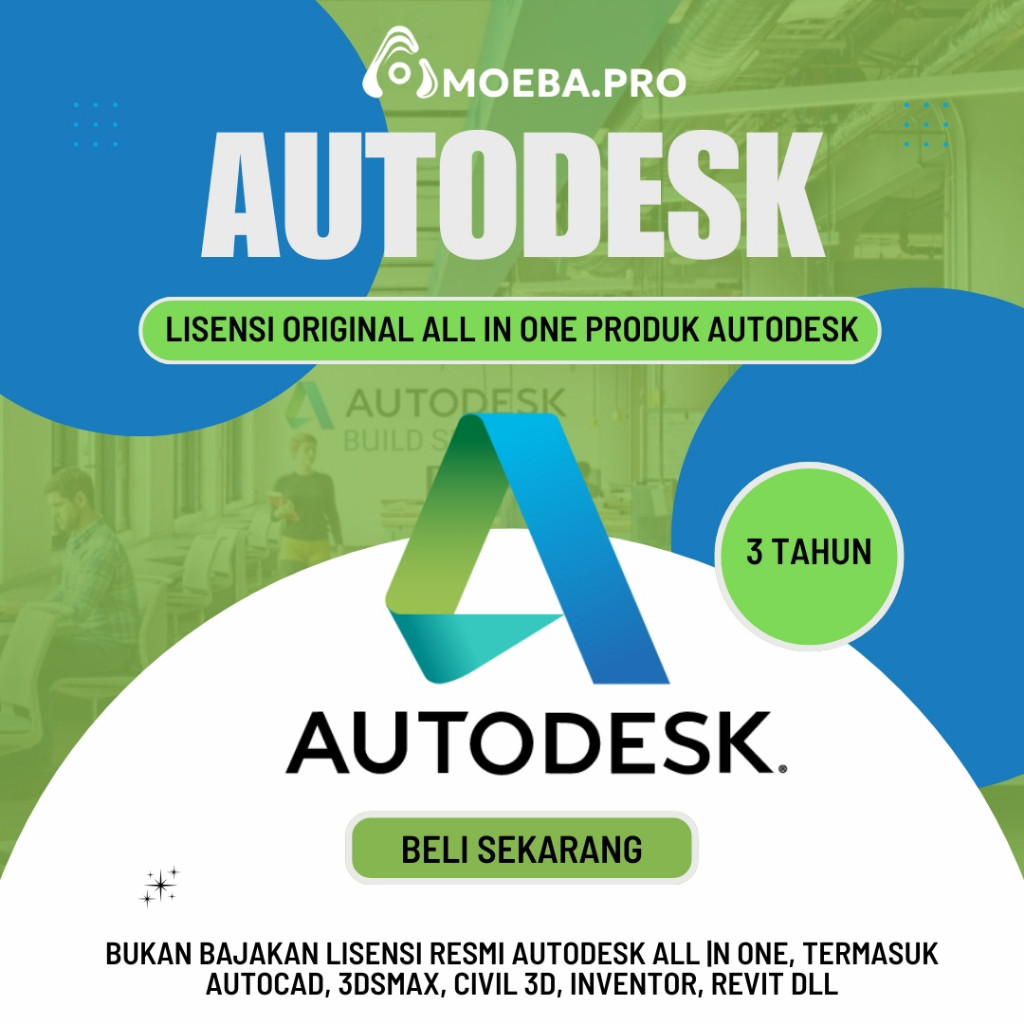 Lisensi Autocad All Produk | Original 1-3 tahun | Resmi Bukan Bajakan 100%