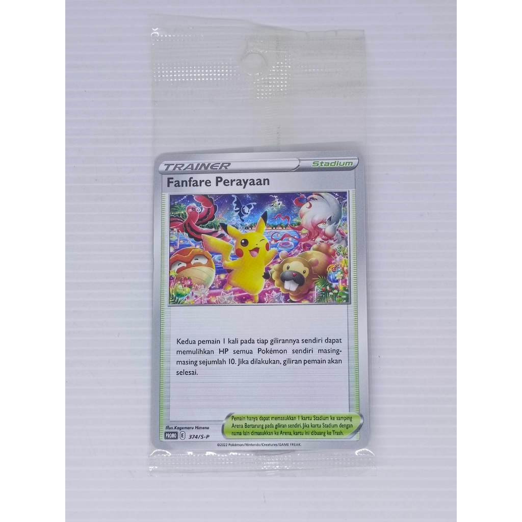 TCG Pokemon Indonesia Fanfare Perayaan Festival Jakarta 374/S-P