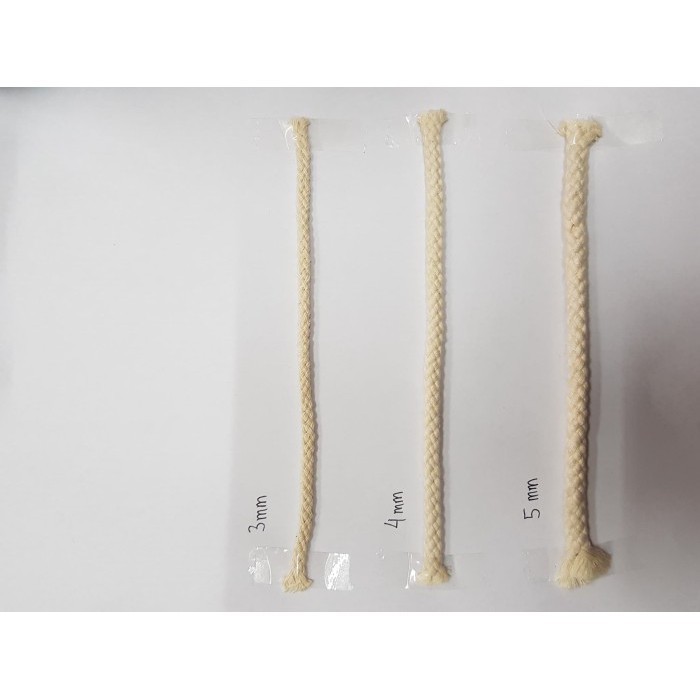 1ROLL tali katun kepang tali tas serut