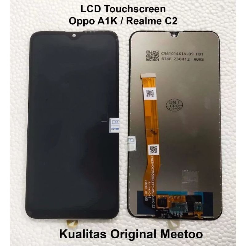Lcd Tauchscreen fullset Realme C2 Lcd fullset