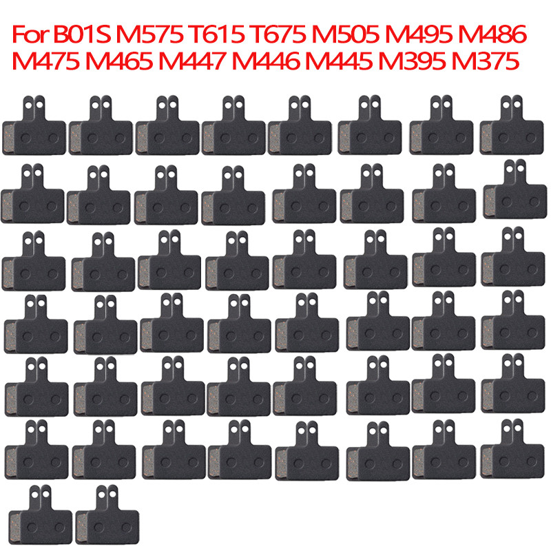 6-60pairs Bicycle  Metal sc Brake Pads for Shimano B01S M575 M525 M515 T615 T675 M486 M475 M416 M415