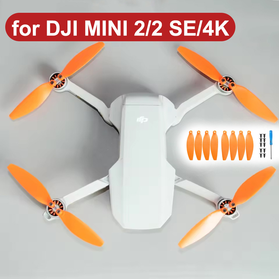 for DJI MINI 2/2 SE Spare Propellers 4726FM Drone Light Weight Colorful Props Blade Replacement Wing