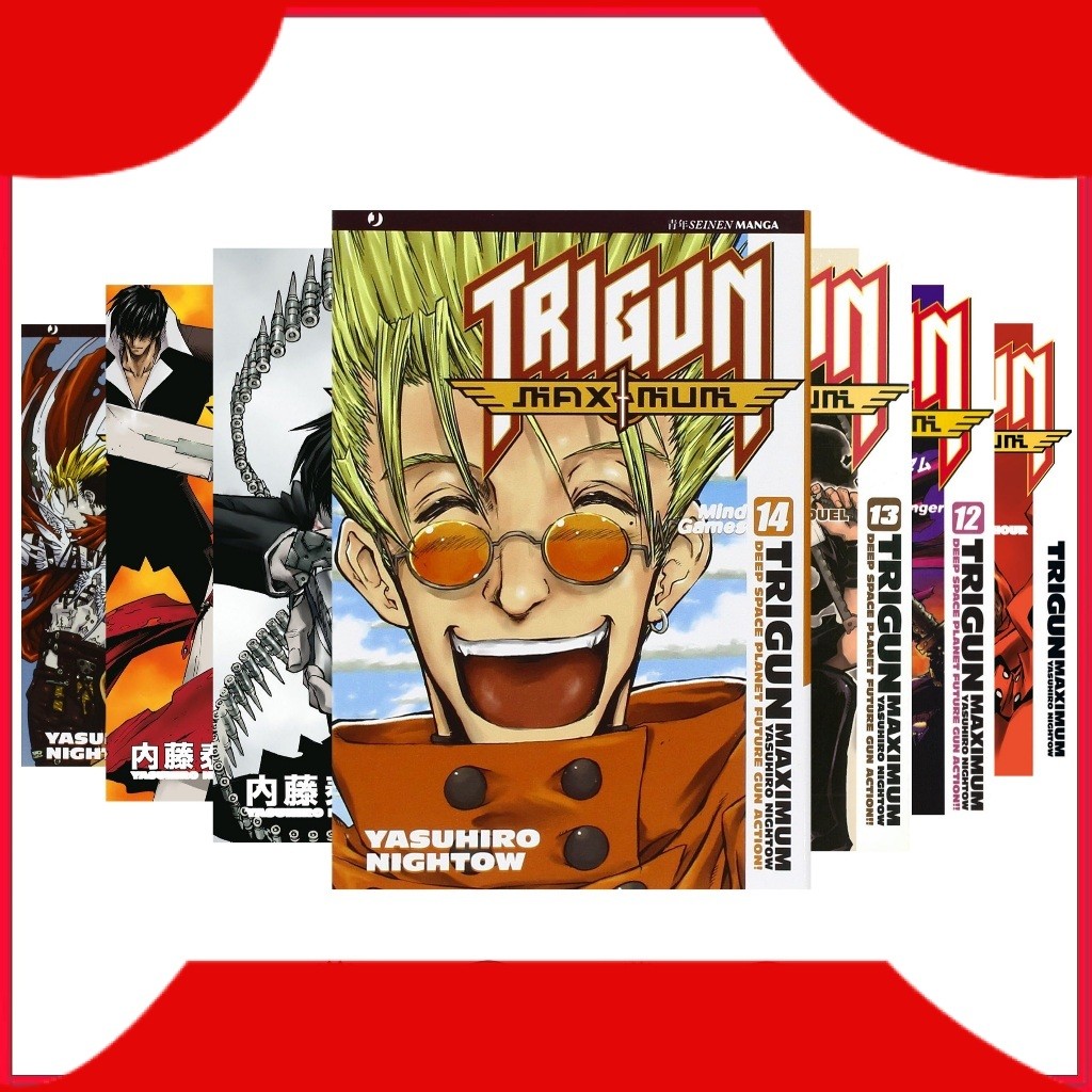 Komik Trigun Maximum (14 book series English)