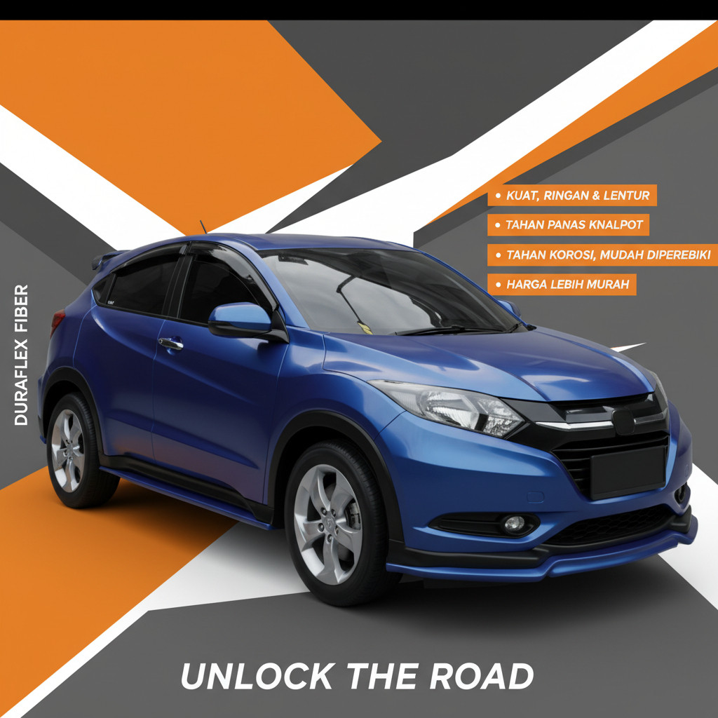 body kit bodykit honda Hrv topline body kit hrv bodikit honda hrv