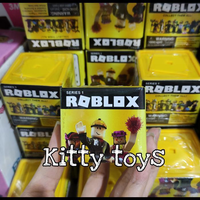 FIGFUNX ROBLOX MYSTERY FIGURE SERIES 2 MAINAN ANAK FIGURE ROBLOX - satuan kuning