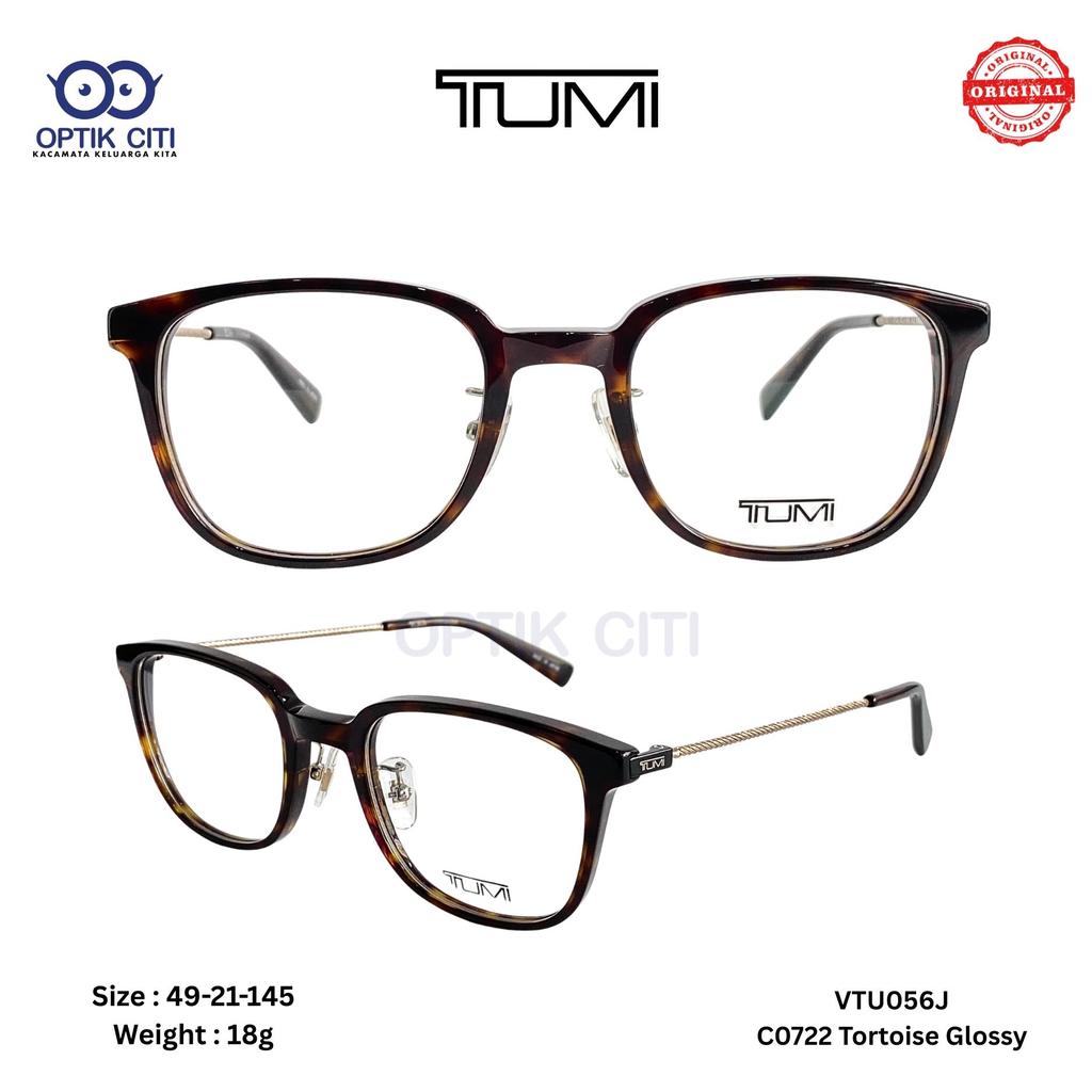 Frame Kacamata Kotak Pria Wanita Original Tumi VTU 056