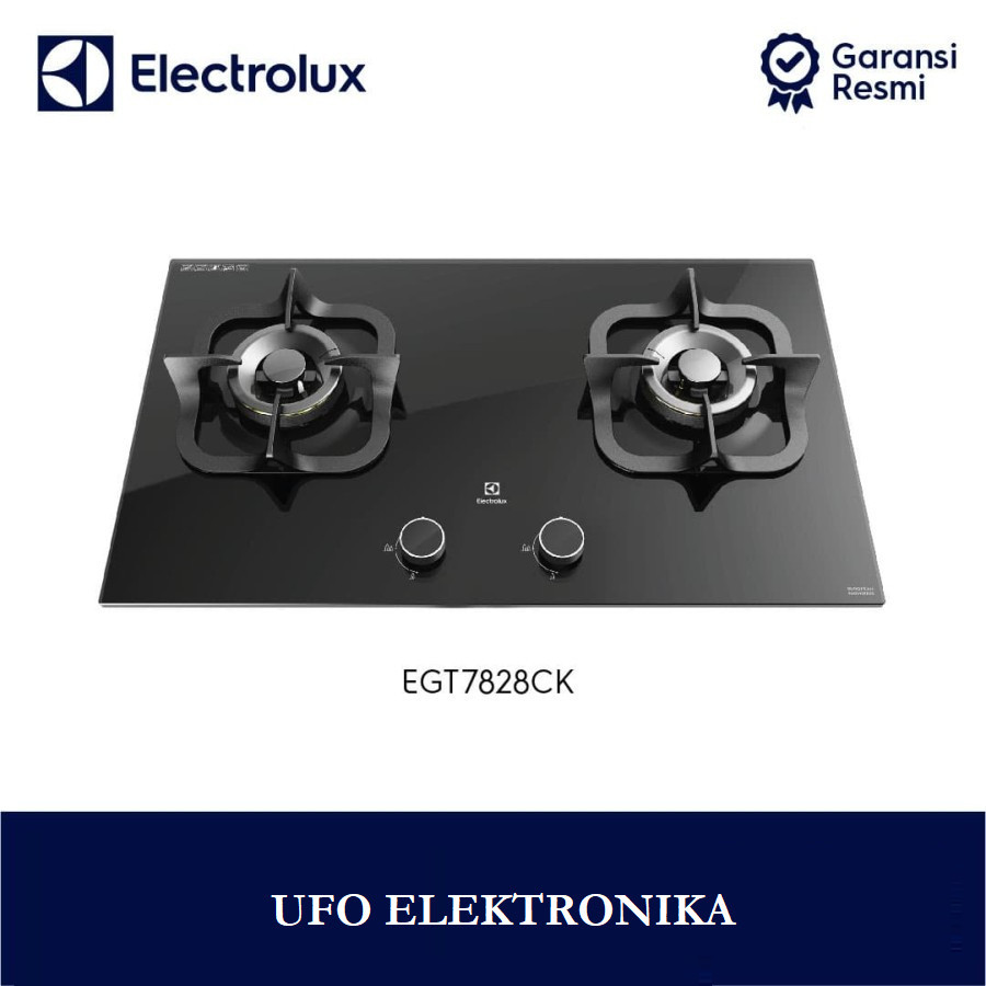 PROMO RAMADHAN ELECTROLUX EGT7828CK KOMPOR TANAM GAS 2 TUNGKU