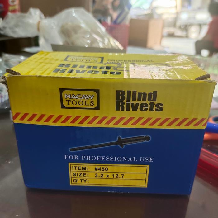 PAKU RIVET 3.2 MM X 12.7 MM TYPE 450