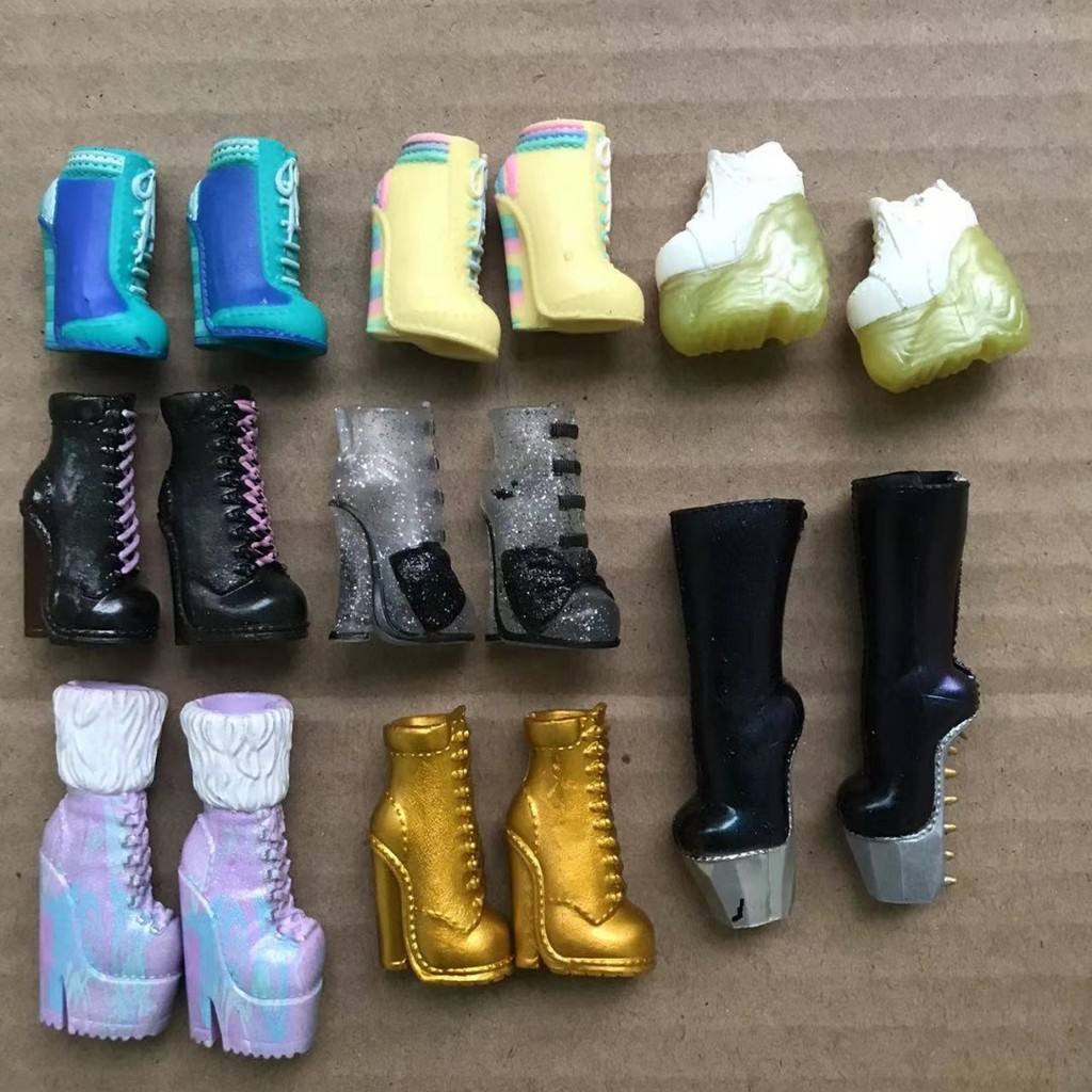 Boneca original mãos sapatos botas brincos decorações boneca substituição branco bege marrom mãos co