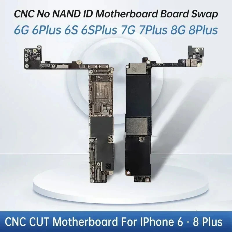 C ID Motherboard for IPhone 6 6S 7 8 Plus ICloud Logic Board Motherboard Swap Remove Baseband CPU To