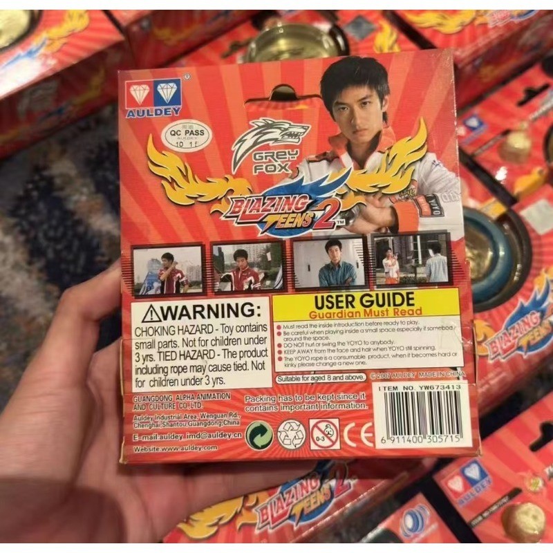 Auldey Collection Old Blazing Teens YOYO Professional Bearing lolita Yoyo High Precision Yo-yo Toy B