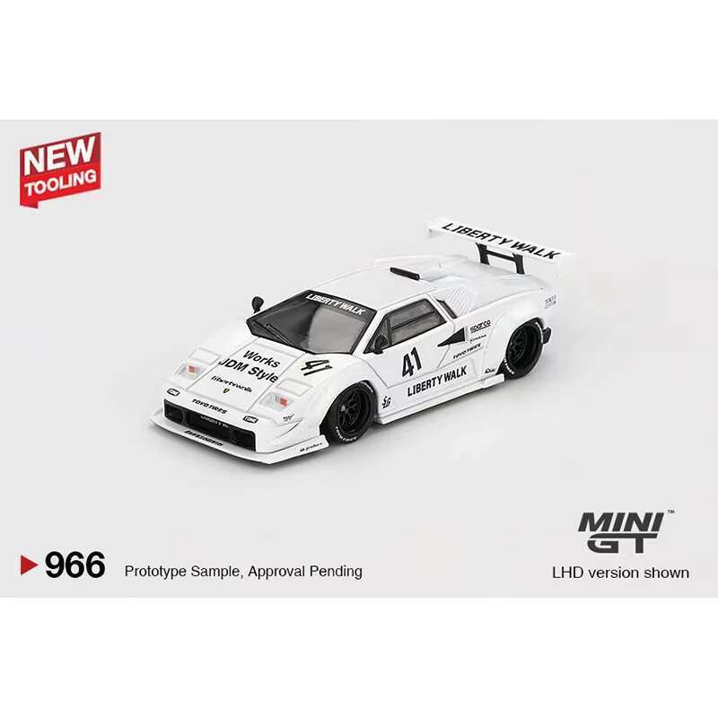 PreSale MINIGT 1:64 LBWK Lamborghini Huracan Counta Nissan R34 S15 RX7 FD3S ABAS Abarth 595 ecast Ca