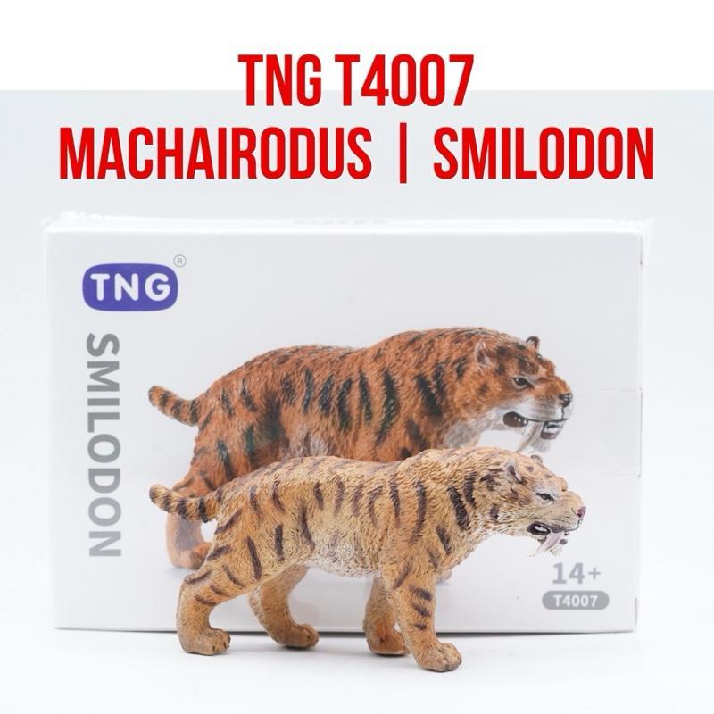 TNG Machairodus Smilodon | Model Realistic Jurassic Prehistoric Dinosaur Dinosaurs Dino Dinosaurus |