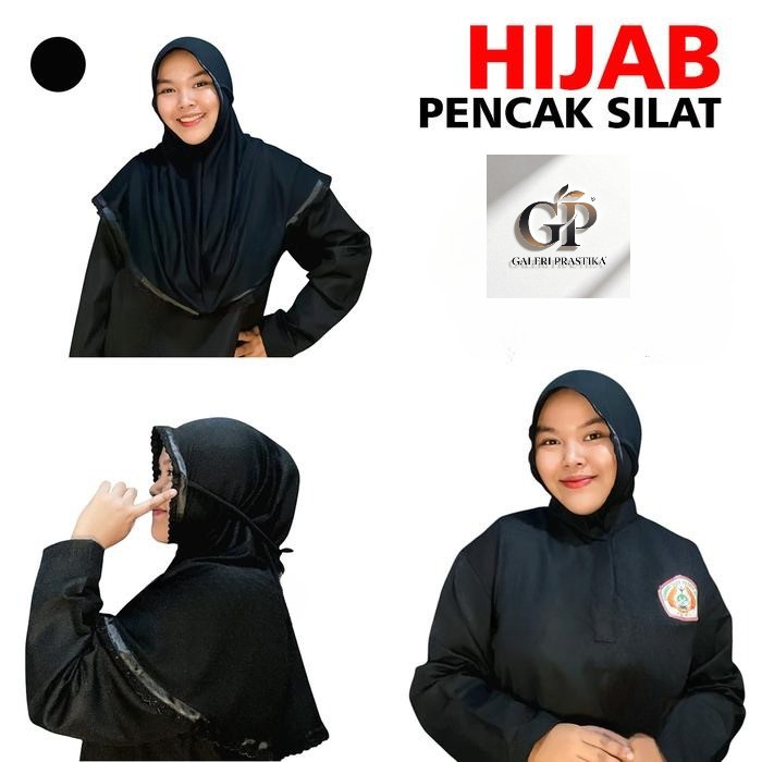 Jilbab Silat Jilbab Pencak Silat Hijab Pencak Silat Jilbab Olahraga Kerudung Silat Kerudung Olahraga