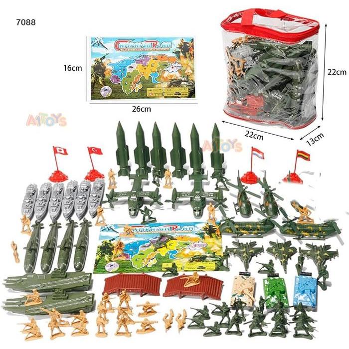 Mainan tentara plastik mainan tentara Amerika mainan tentara Indonesia mainan tentara plastik Rusia 