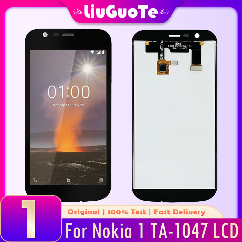 4.5" For Nokia 1 N1 TA-1047 LCD splay Tou Screen gitizer Assembly Replacement Parts For Nokia1 TA-10