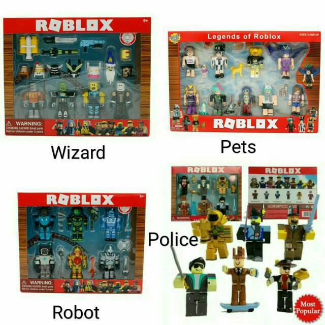 MURAH  Roblox figure 6/9pcs action figure champion of roblox virtual world game