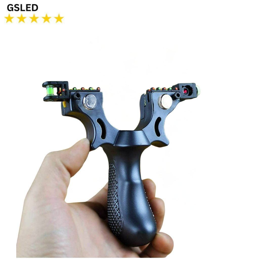 Big Power Ketapel Tactical Slingshot Laser Sight Paket Lengkap
