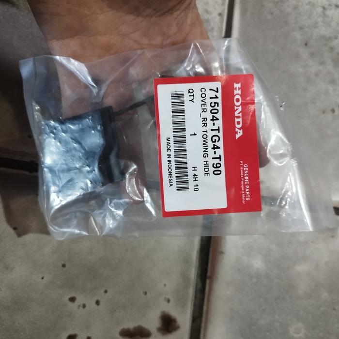 Cover Tutup Towing Derek Hook Bumper Bemper Diffuser Belakang Honda Brio Gen 2 RS Satya 2017 2018 20