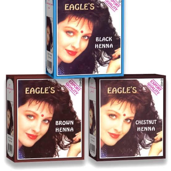 Henna rambut / henna eagles pewarna / henna bubuk - Hitam