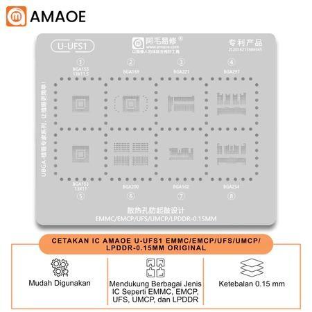 CETAKAN IC AMAOE SERI U-UFS1 - CETAKAN IC