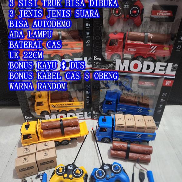 MAINAN RC DUMP TRUK PASIR REMOTE CONTROL - RC MUATAN