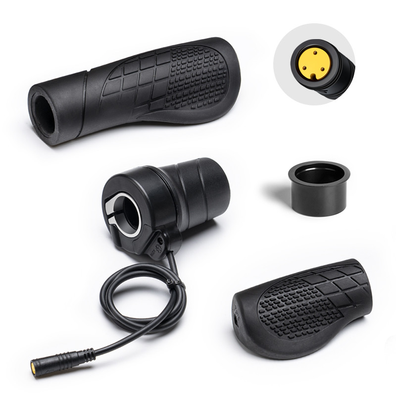 Throttle Setengah Putaran untuk Bafang 3PIN Female Speed Throttle untuk Motor Mid Drive BBS01B BBS02