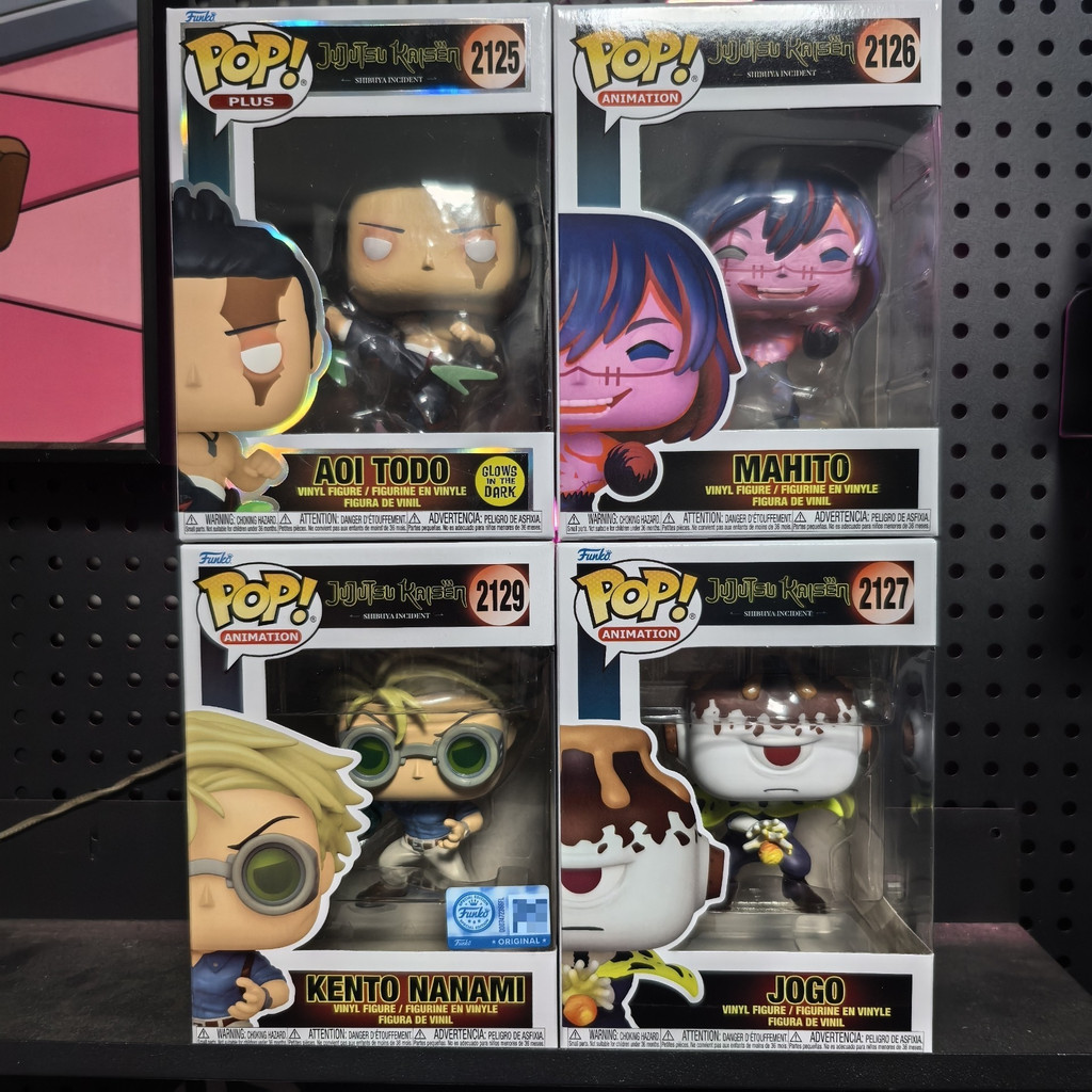 Jujutsu Kaisen Figure - Kento Nanami,Mahito,Jogo,Aoi Todo,Funko Pop Official Genuine Limited Edition