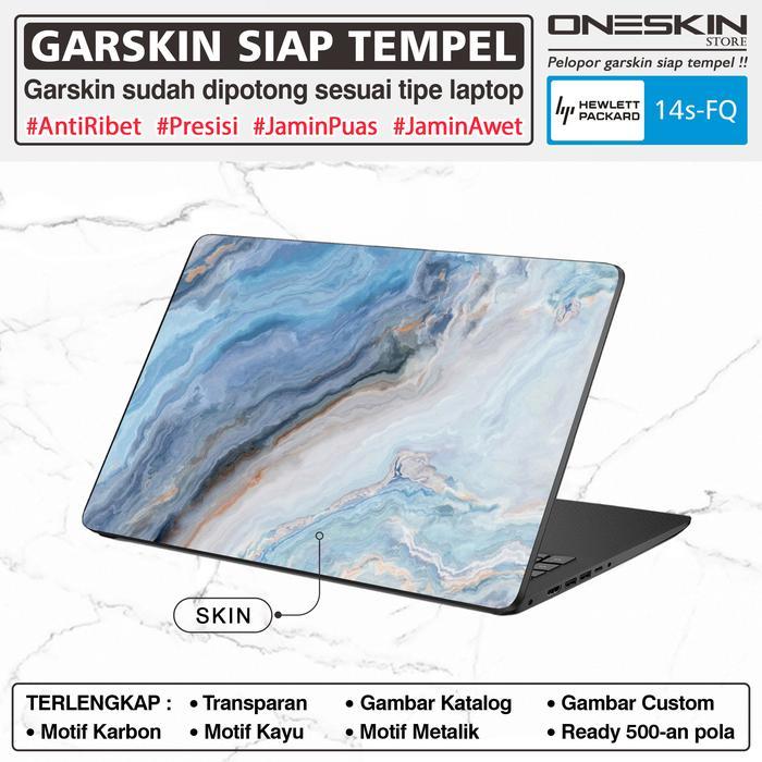 Precut Garskin Sticker Laptop Skin Perfect Fit Kompatibel untuk HP 14s-fq fq0010au fq0011au fq0012au