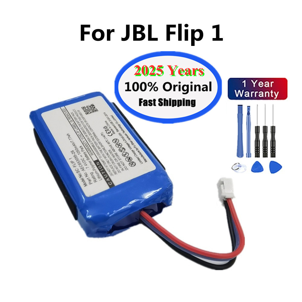 2025 Years New Original Battery For JBL Flip 1 Flip1 1050mAh AEC653055-2S Wireless bluetooth Auo Spe