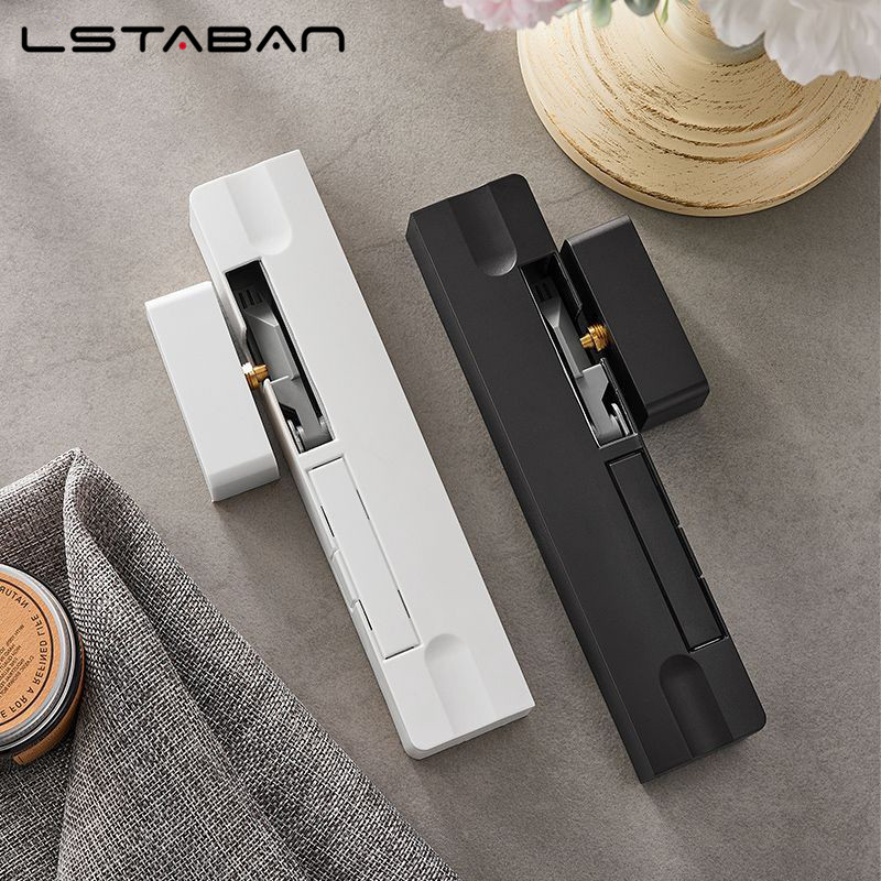 Penutup Pintu Kamar Tidur yang Dapat Disesuaikan, Peredam Bantalan Pintu Kayu, Bantalan Pintu Terbuk