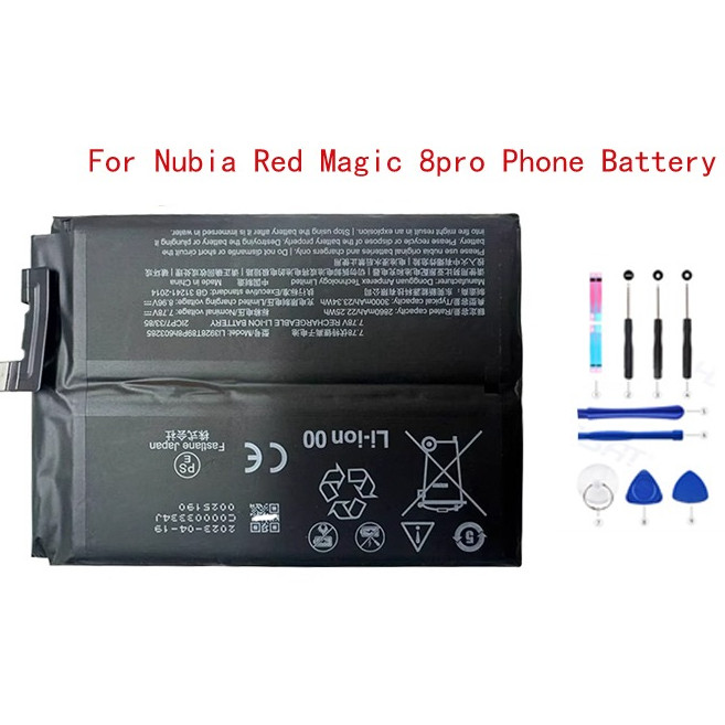 HighQuality Battery Li3928T89P8h603285 For Nubia Red Magic 8pro Phone Battery