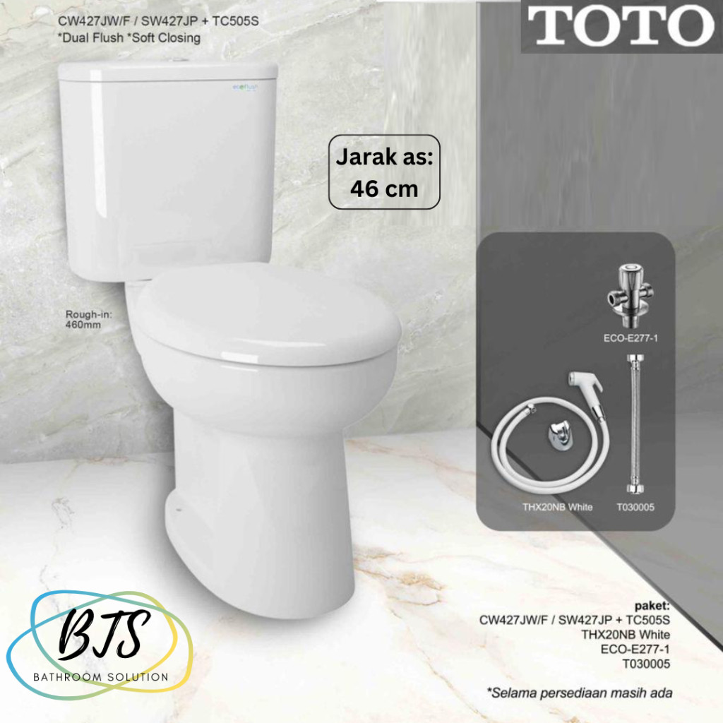 Kloset duduk toto washer CW427J / CW 427 J / CW 427J / THX20NBW / THX 20 NBW