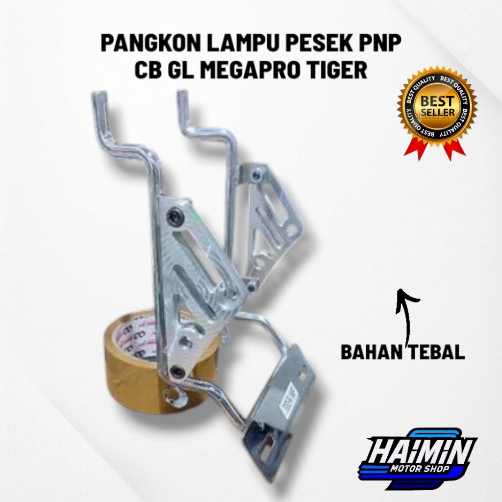 Pangkon lampu pesek tralis  CNC PNP CB GL MAX GL PRO MEGAPRO TIGER