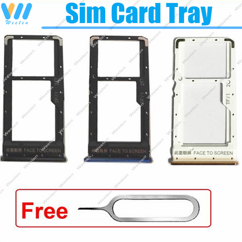 Sim Card Tray For Xiaomi POCO X3 X3 NFC X3Pro SIM Card SD Memory Card Reader Holder Slot Adapter Soc