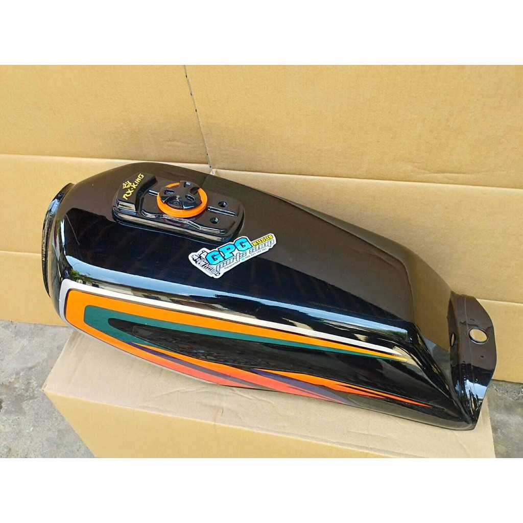 Tengki Tangki Yamaha RX King Set Tutup Tangki Carbon Kevlar Celup Berkualitas Terlaris