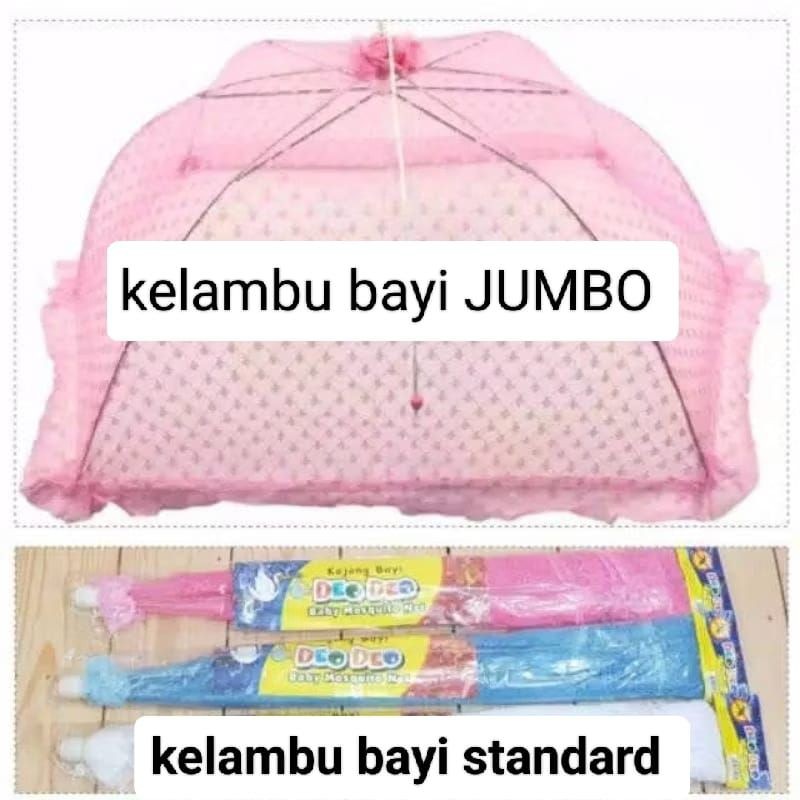 Kojong Bayi Anti Nyamuk Kelambu bayi JUMBO / Kelambu Bayi JUMBO BESAR