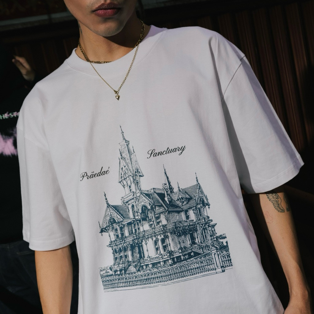 Praedae Studio - Sanctuary White Tee