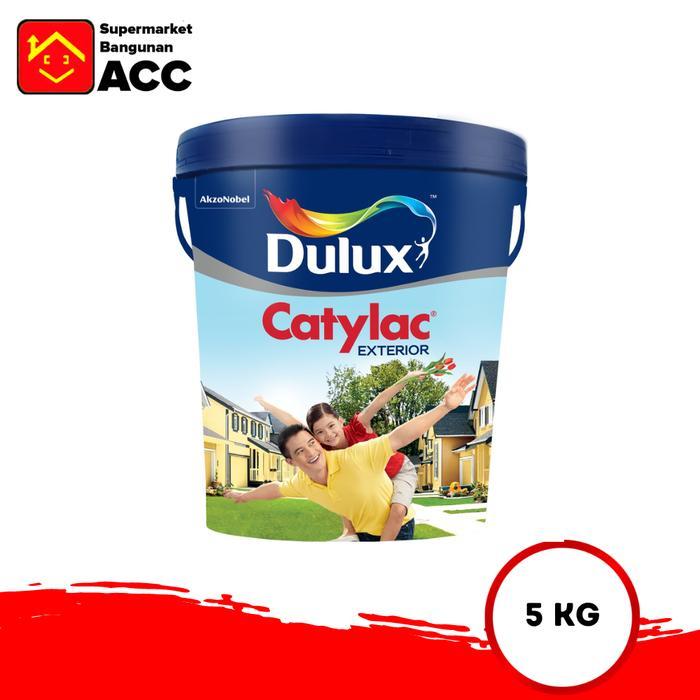 Dulux Catylac Exterior Cat Tembok Luar Putih 5Kg