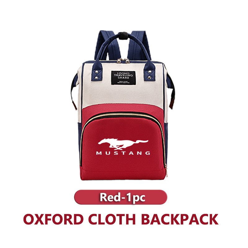 Travel Waterproof Oxford Cloth Backpack Computer Shoulder Pack For Ford Mustang Fiesta Kuga Edge Mon