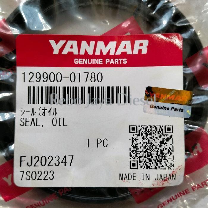 129900-01780 Seal Oil Flywheel Seal Oli 4TNV98T-GGE ORIGINAL YANMAR