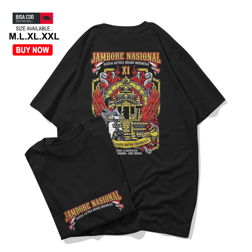 Kaos Jambore Nasional - Ikatan Astrea Grand Indonesia - Kaos Astrea Grand - Apparel Jambore Nasional