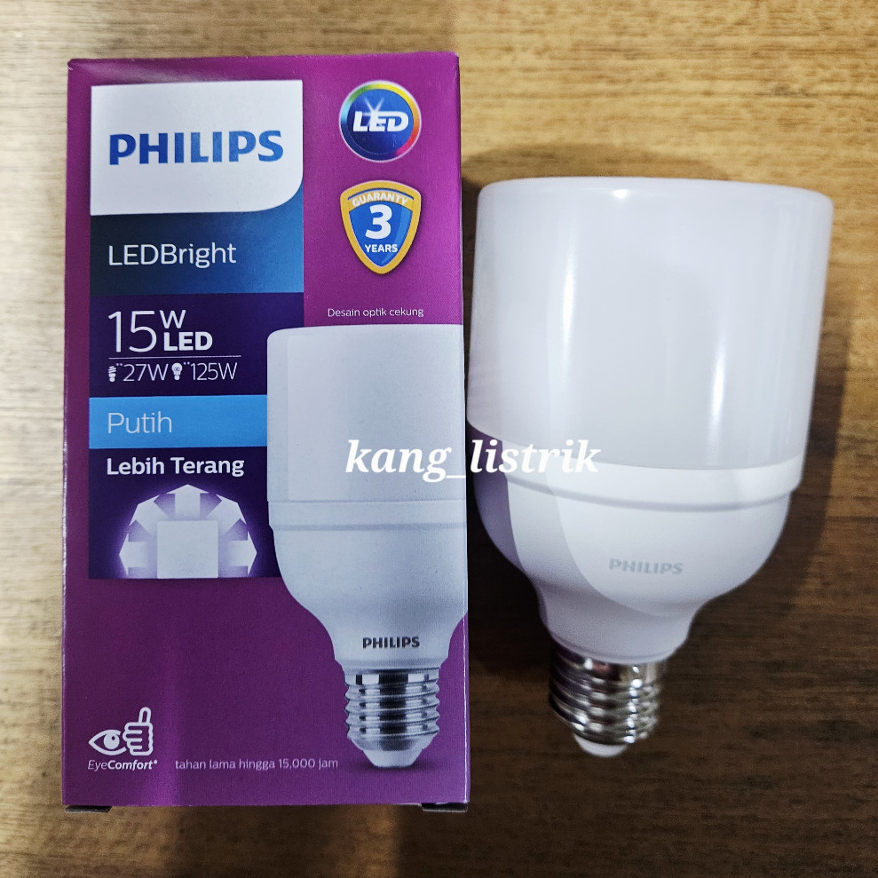 PHILIPS LEDBright 15 Watt / Philips Kapsul Bright 15W / Philips Lampu LED Bright 15 Watt