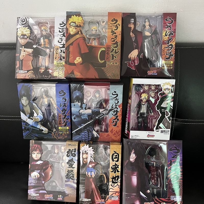 Shf Naruto Action figure sasuke boruto madara minato kakashi Gaara