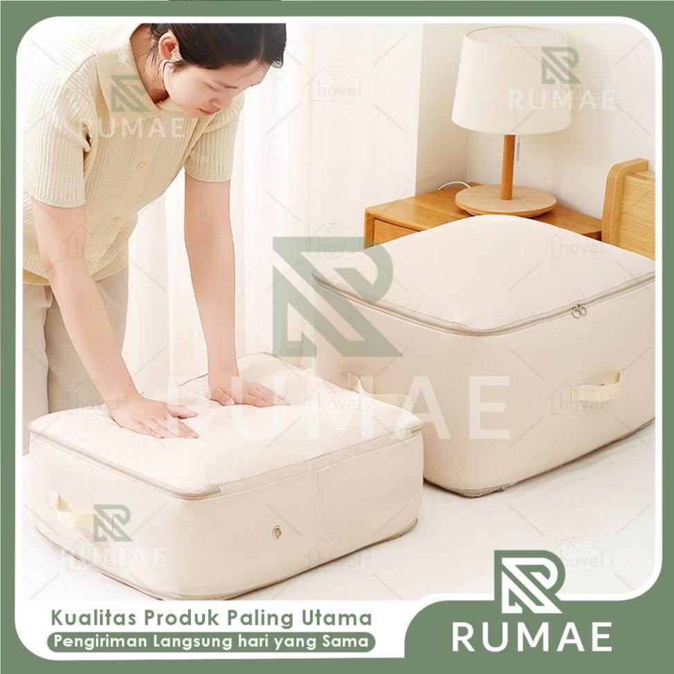 RUMAE Tas Travel Jumbo Untuk Pakaian Mudik Hospital Bag Melahirkan Kapasitas Besar Organizer Baju Se